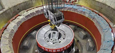 国网刘家峡水电厂2号机组整机改造进入回装阶段